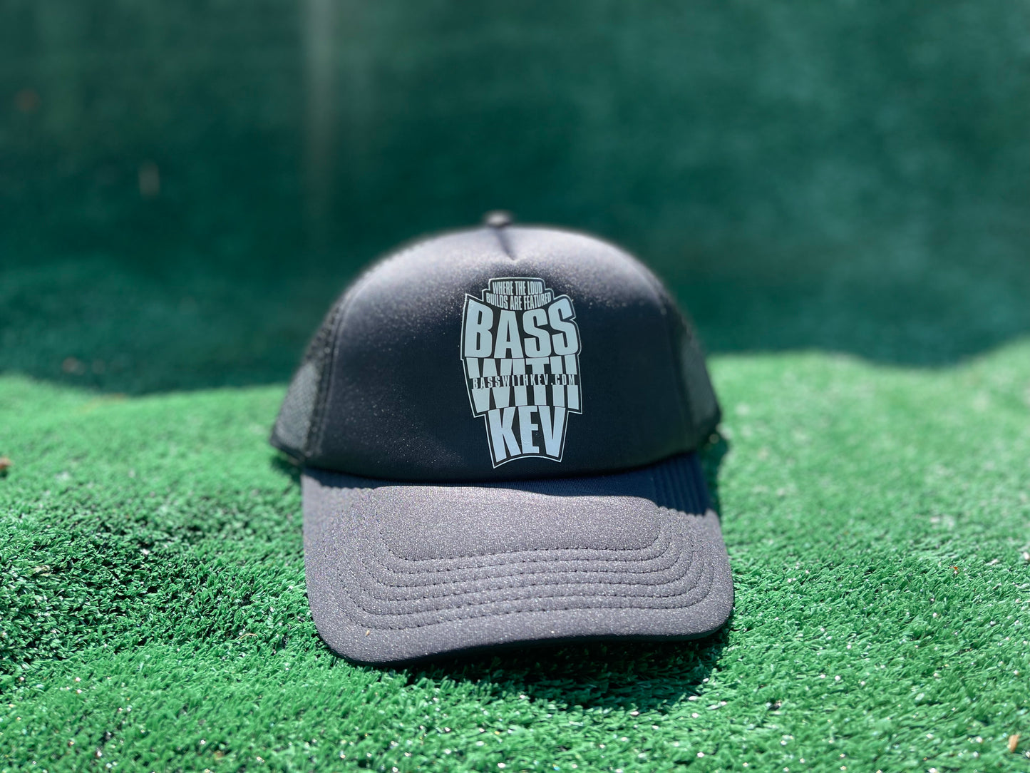 BASSWITHKEV LOGO HAT (BLACK)