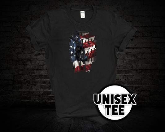 BASSWITHKEV LIMITED EDITION USA T-SHIRT